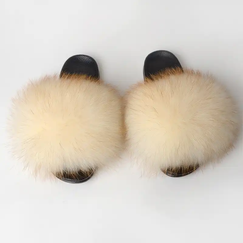 Fuzzy furry slippers Clearance