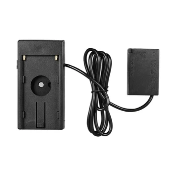 

DR-E18 NP-F970 to LP-E17 Dummy Battery Adapter Mount Plate for Canon 200D 800D 760D 750D 77D M6 M5 /Rebel T7I T6S T6I 8000D KISS