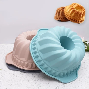 

3D Shape Silicone Cake Mold DIY Baking Dessert Mousse Cake Kitchen Baking Tool Art Cake Baking Tray Tool Model Cocina Kitchen
