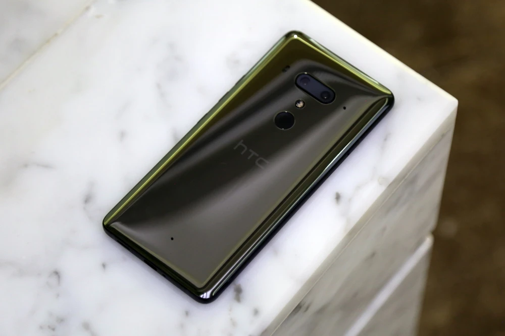 Разблокированный мобильный телефон htc U12+, 4G, Android, четыре ядра, 6,0 дюйма, две фронтальные камеры, 6 ГБ ram, 64 ГБ/128 ГБ rom, отпечаток пальца, NFC