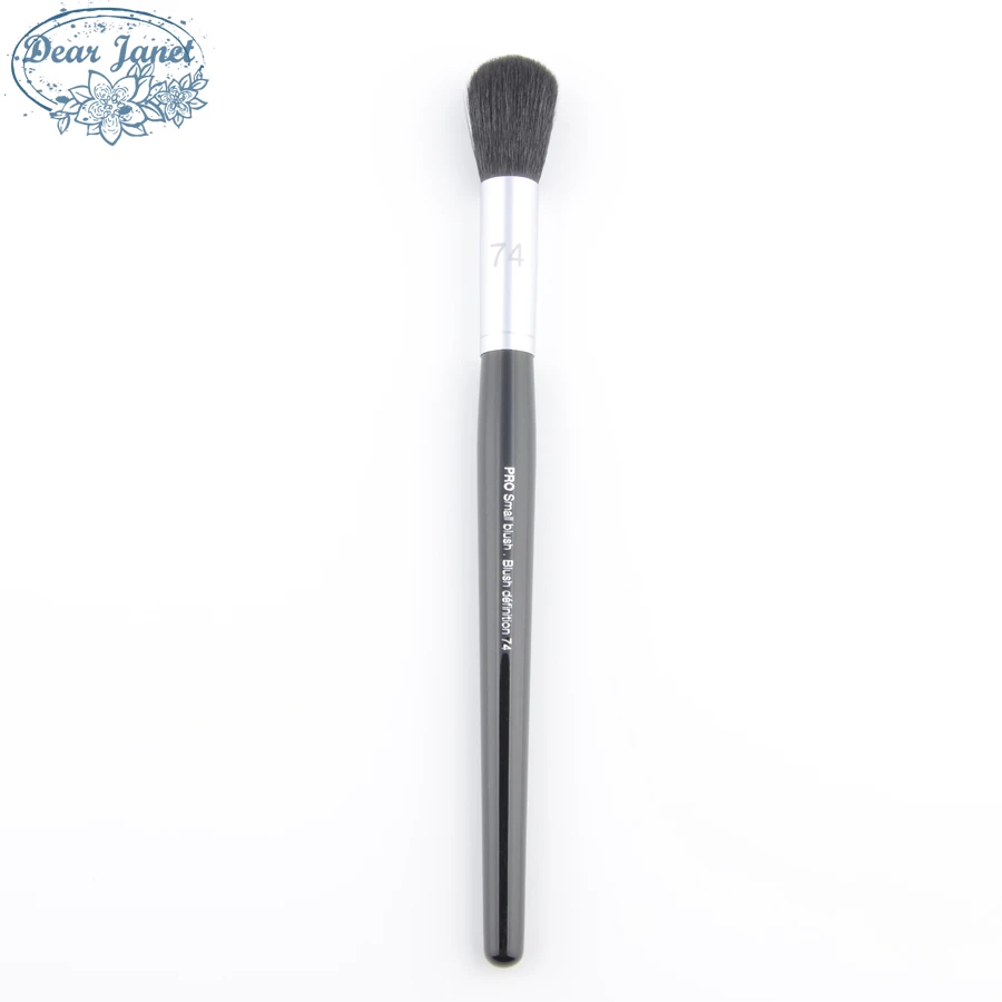 74Pro small blush Профессиональные кисти для макияжа, большая повторяющаяся пудра, контур, основа, веер, скульптура, Прецизионная угловая румяна, кабуки, Аэрограф, макияж - Handle Color: 74Pro small blush