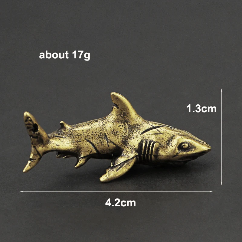 brass shark pendant (4)