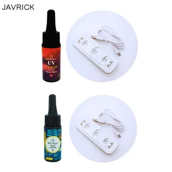 

Clear UV Resin 3W Lamp Dryer Jewelry Tools Solar Cure Sunlight Resin Hard Type