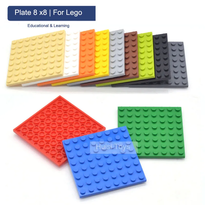 Детали для строительных игрушек 41539 блок Moc 8x8 точек 8*8 пластмассовые фигурки