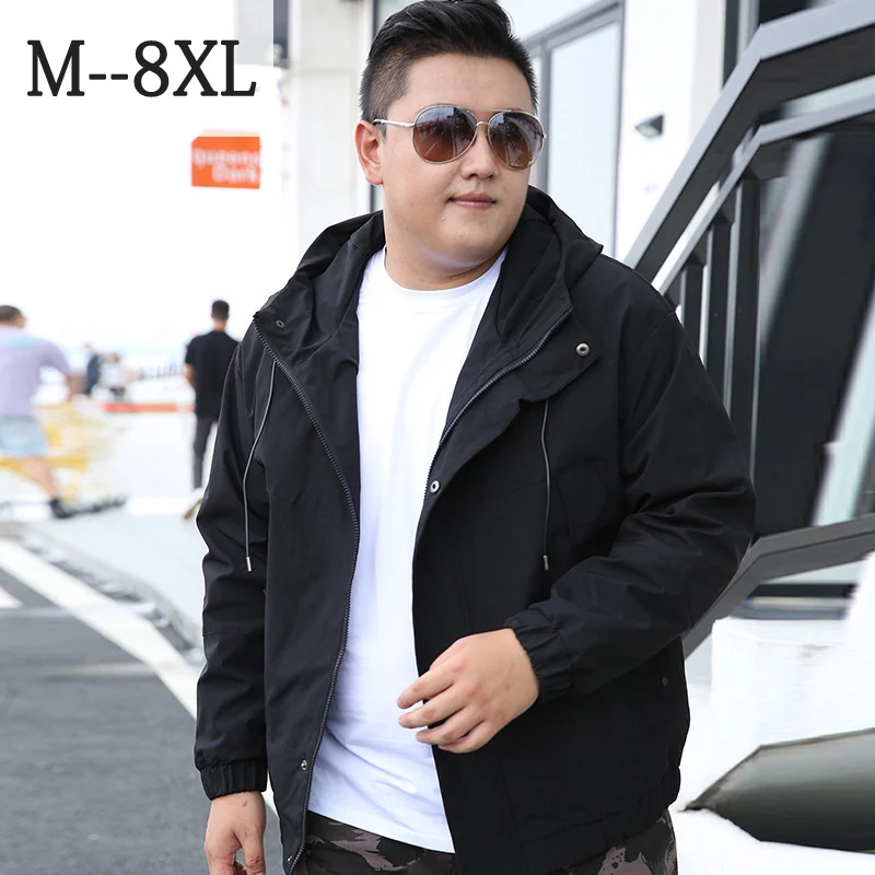 

8XL Plus Size Men's Jacket 2020 New Oversized Casual Style Men's Clothing