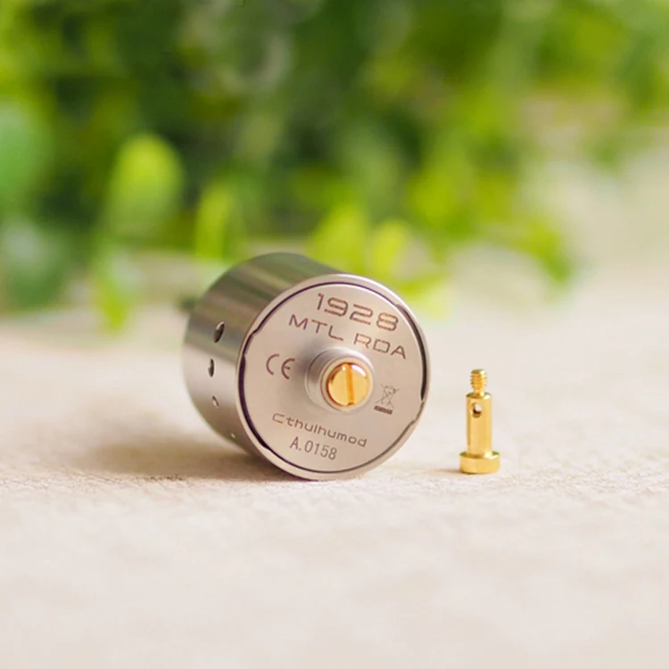 Оригинальный атомайзер Cthulhu 1928 MTL RDA 22 мм с BF штифтом и купольной верхней крышкой