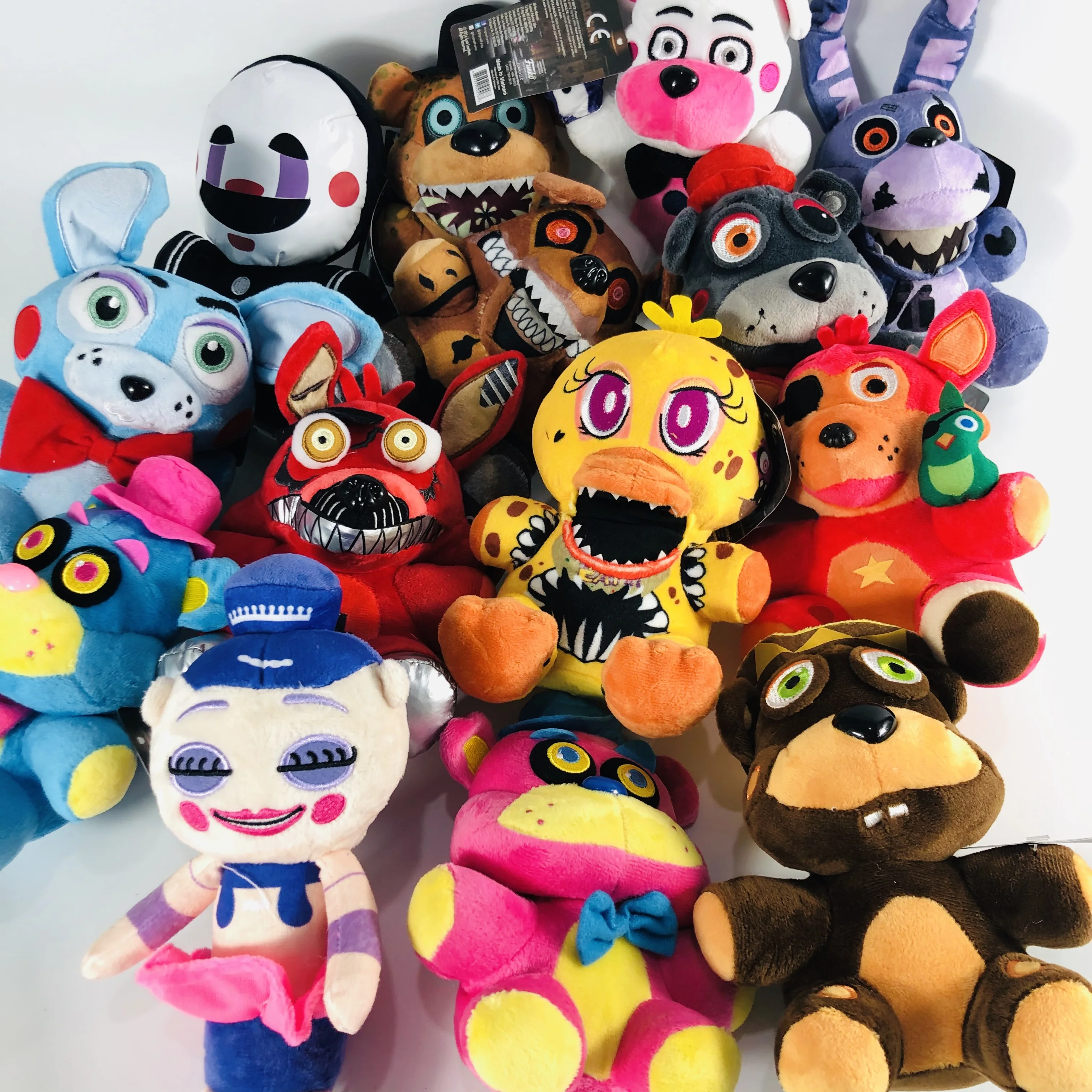 Fnaf Five Nights at Freddy's Nightmare Foxy Bear Rabbit Fox Stuffed Animals Plush Toy | Игрушки и хобби
