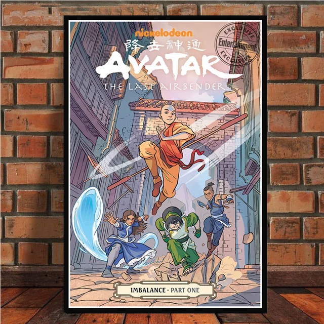 Avatar Japan Anime Map Poster - \