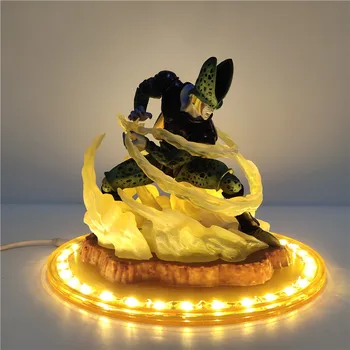 

Dragon Ball Z Lamp DBZ Figures Cell ichiban KUJI Toys DIY LED Nightlamp for Children Dragon Ball Super Kamehameha Cell Lamparas