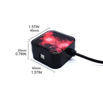 

Car Ambience USB Ambient Starry Sky LED Roof Light Glow Interiors Multiple Modes new