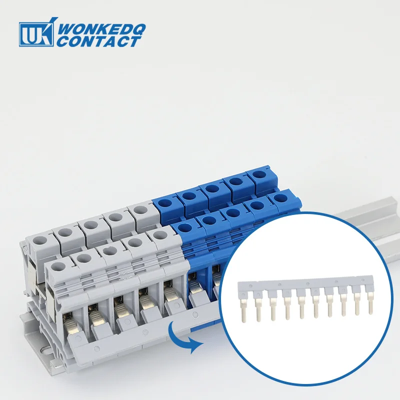 1Pc EB1010 Wiring Jumpers For UK10N UK10 Wire Strip Connector EB 1010
