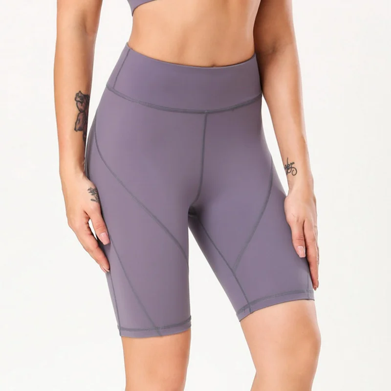 gym shorts high waist