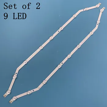 

2pcs/set LED strip For Samsung 32"TV BN96-33972A 2013SVS32 DF320AGH-R1 D3GE-320SM0-R2 BN64-YYC09 BN96-27468A LM41-00001R