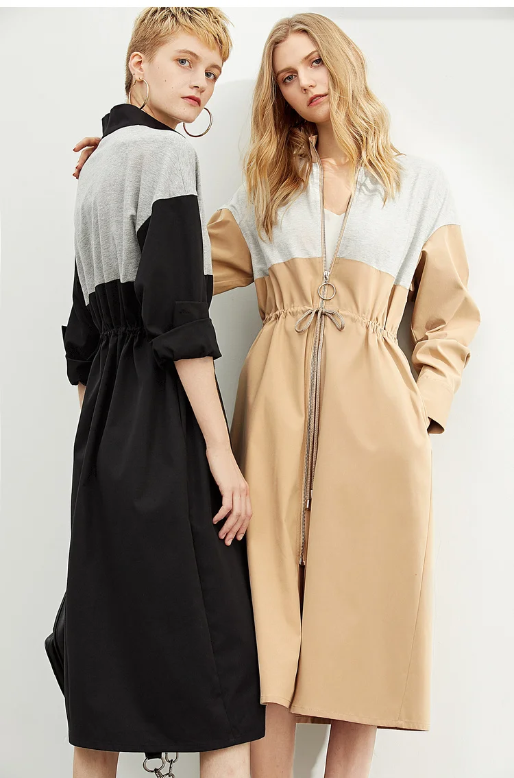 Amii Minimalist Personality Two-Wear Temperament Dresses