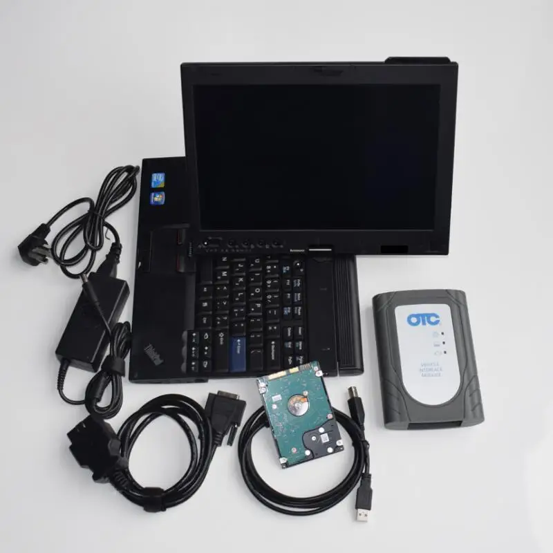 Для toyota диагностический инструмент otc it3 программное обеспечение, установленное в ноутбуке x201t i7 и 8g Быстрый полный кабель готов к использованию it2