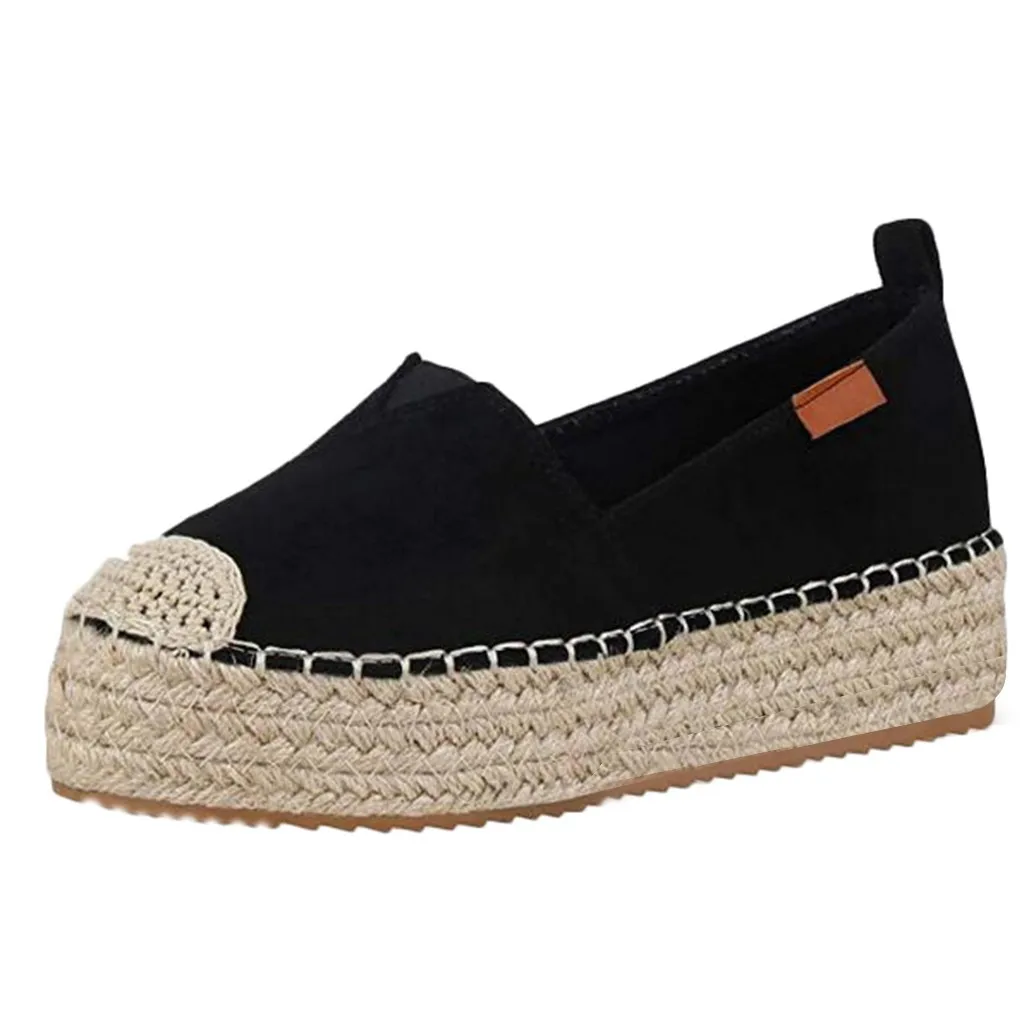 

SAGACE Women's Sneakers Women Lazy Shoes Solid Color Casual Thick-Soled Flats Elastic sports shoes branded women Single Shoes