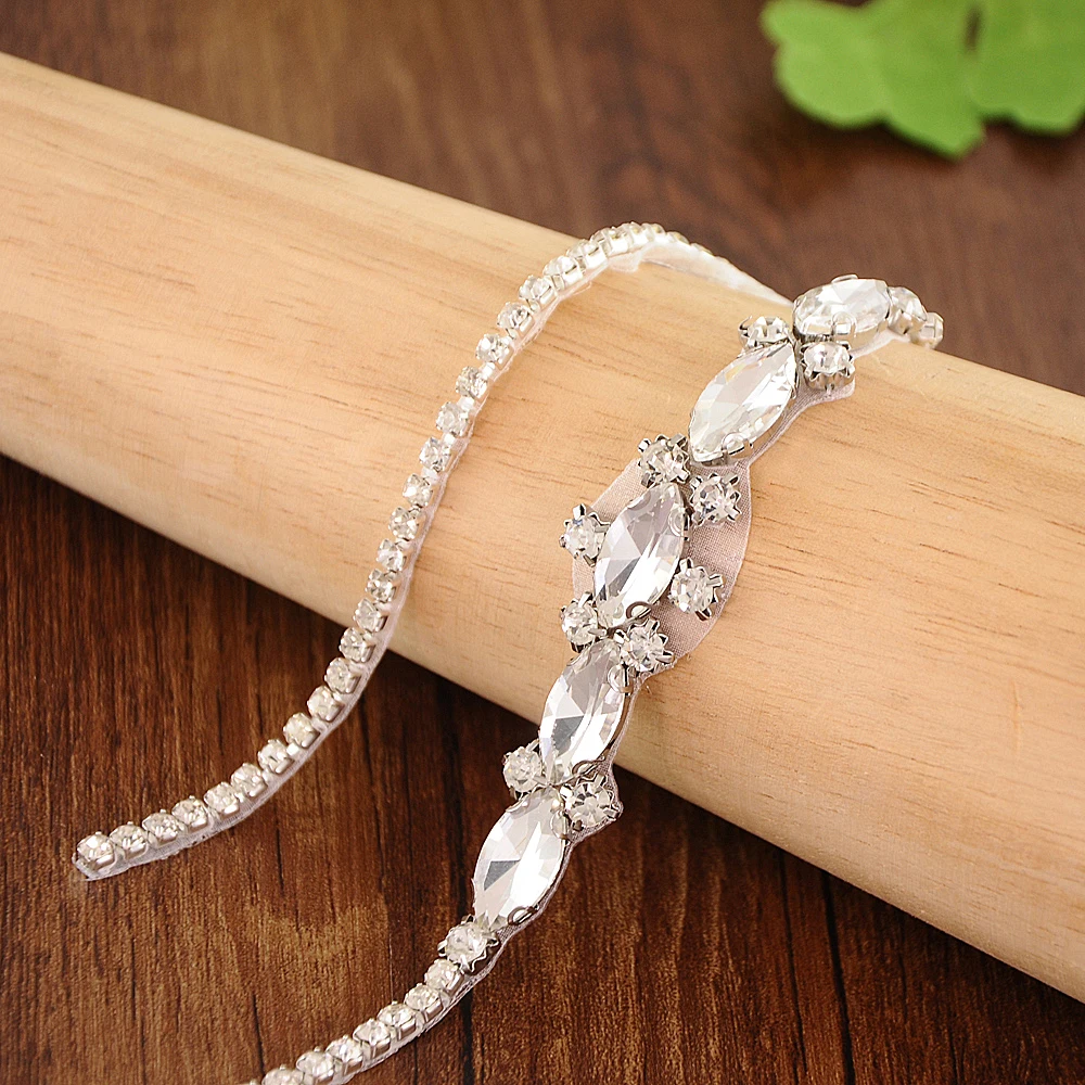 Sparkly Dress Sash Wedding Belts Rhinestone Wedding Dress Belts Diamond