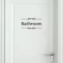 UN0040 AliExpress внешней торговли Горячие Продажи Ванная комната Туалет наклейки украшения ванной стены стикеры Резные ПВХ