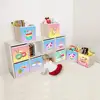 New Cartoon toy storage Box  Folding Storage Bins Wardrobe drawer organizer clothes storage basket kids toys organizer ► Photo 3/6