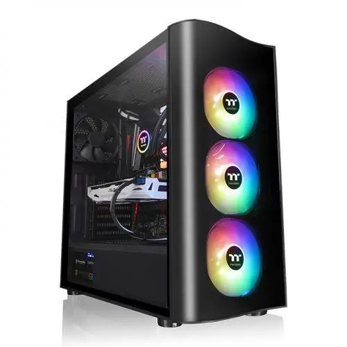 Case | Thermaltake supplier miditower Colour Black Computer Motherboard ATX Power Supply Desktop PC Mini 2021 Mid Tower Aluminum Alloy Chassis