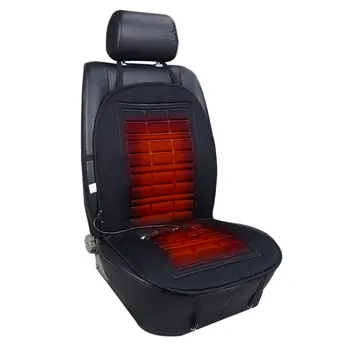 

Small square double sitting Car Seat Cover Temperature Control Heating Seat Cushion Cover Warmer Seat Covers For Car SUV