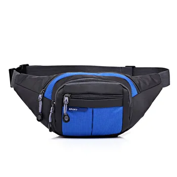

Aolikes Running Cycling Hiking 8 Colors Bum Bag Zip Pouch Outdoor Multi-functional Unisex Canvas Waist Bag