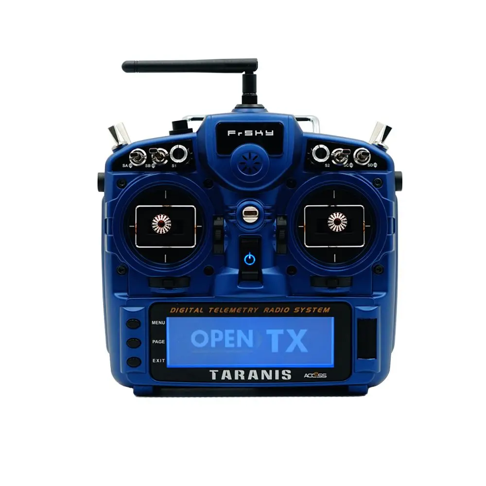 Новейший FrSky Taranis X9D Plus 24CH доступ ACCST D16 Mode2 передатчик M9 Датчик Холла Gimbal PARA Беспроводная функция обучения