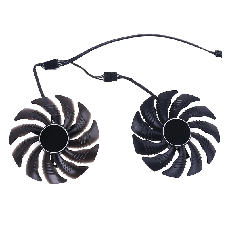 Кулер для видеокарты Gigabyte GeForce GTX1060 1650 1070 GTX 1050ti 960 RX570 RX470 1/2 шт. 88 мм | Компьютеры и