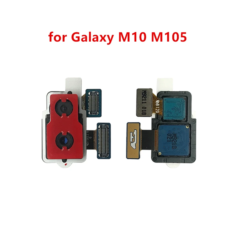 Для задней камеры samsung Galaxy M10 M105, модуль большой задней основной камеры, гибкий кабель в сборе, запасные части для ремонта