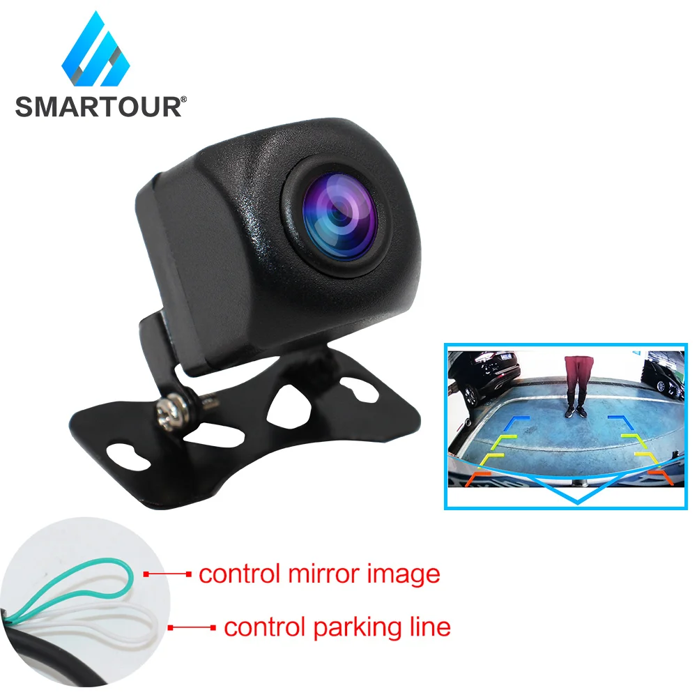 

Smartour Universal Car Rear/Front View Camera HD Starlight Night Vision Reverse Camera 170 Degree Vehicle Parking Backup Cam