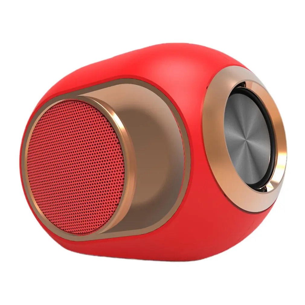 

X6 Portable Wireless Speaker Sound Subwoofer Golden Egg 1200Mah Battery Two Channel Stereo Intelligent Noise Reduction