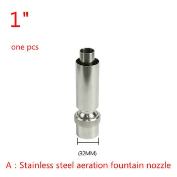 

stainless steel multi jet water fountain nozzle pond spray head water spray nozzle 30-70kpa