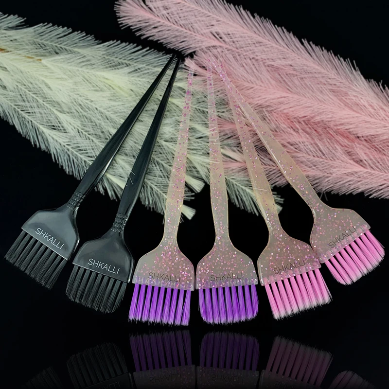 

Glitter dye brushHair Dye BrushBalayage brush set,Hair Color Brush,Hair Bleach Styling Brush for Hair Dyeing Balayage,