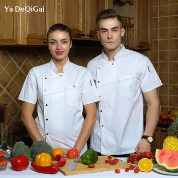 

sushi place dessert New Chef uniform high quality dessert Baked goods jackets casual shirt Baked goods bakery Western restaurant