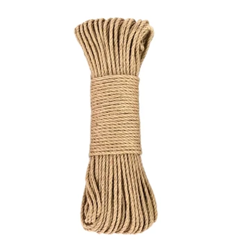 

DIY Cat Scratching Sisal Sisal Rope, Which Can Be Scratched String Craft Twine for DIY and Crafts