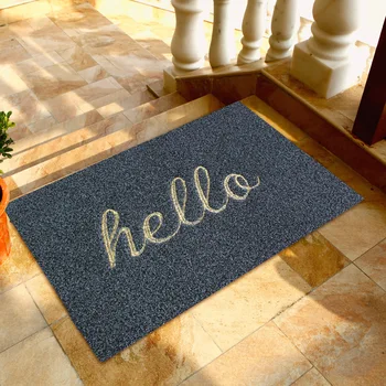 

Outdoor Mud Scraping mat Anti-slip Floor Mat Entry Rug Doormat Shoes Mat Home Hotel Kitchen Welcome Hello Door Floor Carpet