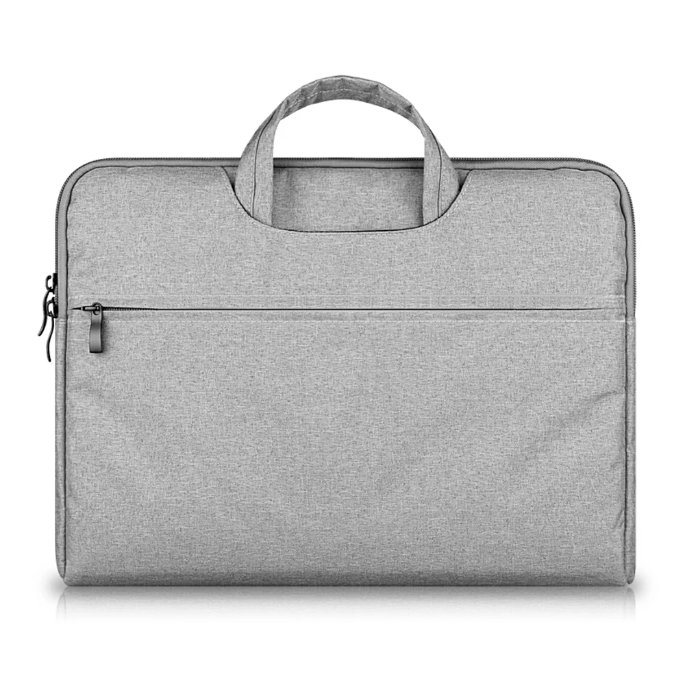 Для MacBook Pro 16 дюймов нейлоновая сумка для ноутбука защитная Пылезащитная подкладка посылка для Macbook Air Macbook Pro Xiaomi ручная сумка - Цвет: Light Grey
