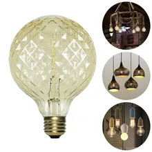 40W Retro Filament Replacement Pineapple Shaped Bedroom E27 Romantic Home Light Bulb Decorative Courtyard Led Holiday Warm White