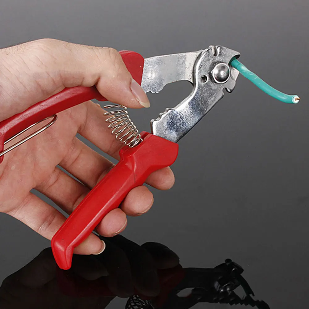Инструмент для ремонта ручной резки проволоки, велосипед, красный стальной открытый, быстро разбирающийся велосипед, цепные ключи, велосипедный щипцы, мини
