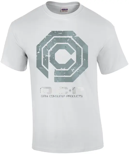 Produkty konsumenckie OCP Omni-koszulka Robocop 2017 nowa koszulka z  krótkim rękawem z czystej bawełny hip-hopowa koszulka męska z krótkim  rękawem sklep online tanie tanio + akcesoria
