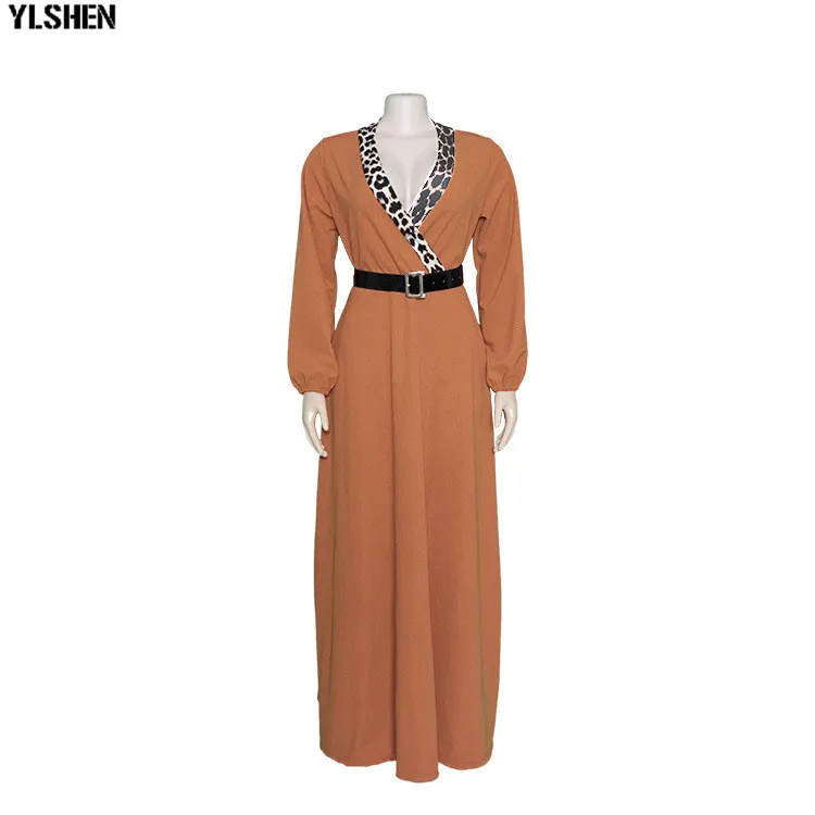 Long Maxi Dress African Dresses For Women Clothes Africa Clothing Elegant V-neck Ankara Dresses Fashion Robe Africain Femme 2020 07