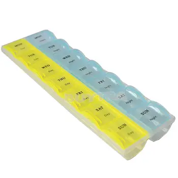 

Supply 2017 New Arrive 7 Days Weekly Tablet Pill Medicine Box Holder Storage Organizer Container Case for Home Office