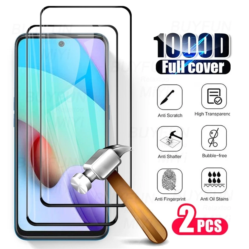 2 шт. Защитное стекло для xiaomi redmy readmi redmi 10 redmi10 | Мобильные телефоны и аксессуары