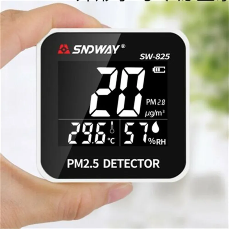 

Digital Gas Analyzer Gas Detector PM 2.5 Air Quality Monitor PM2.5 Detector Electrical With LCD Screen Combustible Gas Detectors