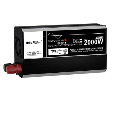 2000W3000W6000W7000W чистая Синусоидальная волна инвертирующий усилитель 12V24V48V60V до 220V Автомобильное солнечное дома