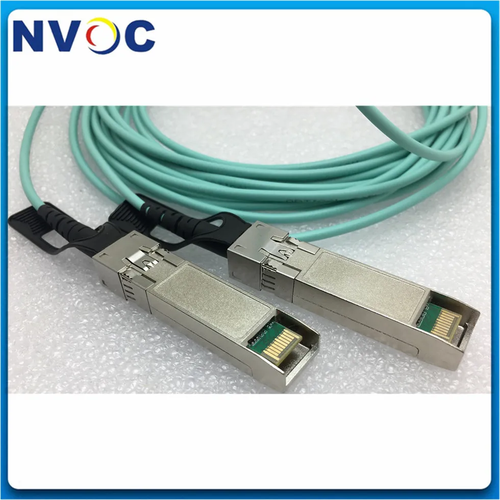 Бесплатная доставка 25G SFP28 к AOC волоконный кабель 1 м 3 5 10 20 30 SFP модуль OM3 активный