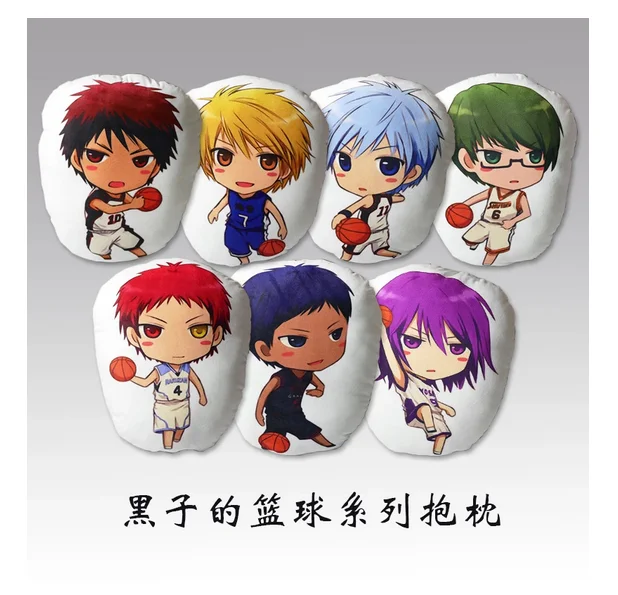Аниме Kuroko's Баскетбол Kuroko Tetsuya Kagami Taiga короткая плюшевая кукла набивная Подушка