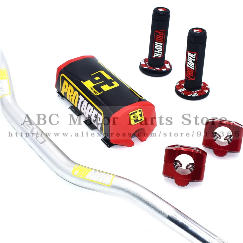 Руль PRO Taper Pack Bar 1 1/8 &quot ручки Pit Pro Racing Dirt Bike Motorcycle CNC 28 5 мм адаптер|Руль велосипеда| |