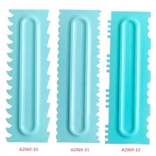 Plastic Icing Cake  Combs