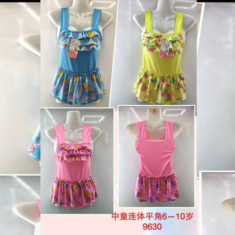 

New Style Kids Siamese Swimsuit GIRL'S Swimsuit (4-8 Years Old) 9630 CHILDREN'S Swimwear Childrenswear